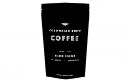 Colombian Brew Arabica & Ground Filter Coffee  Pack  100 grams